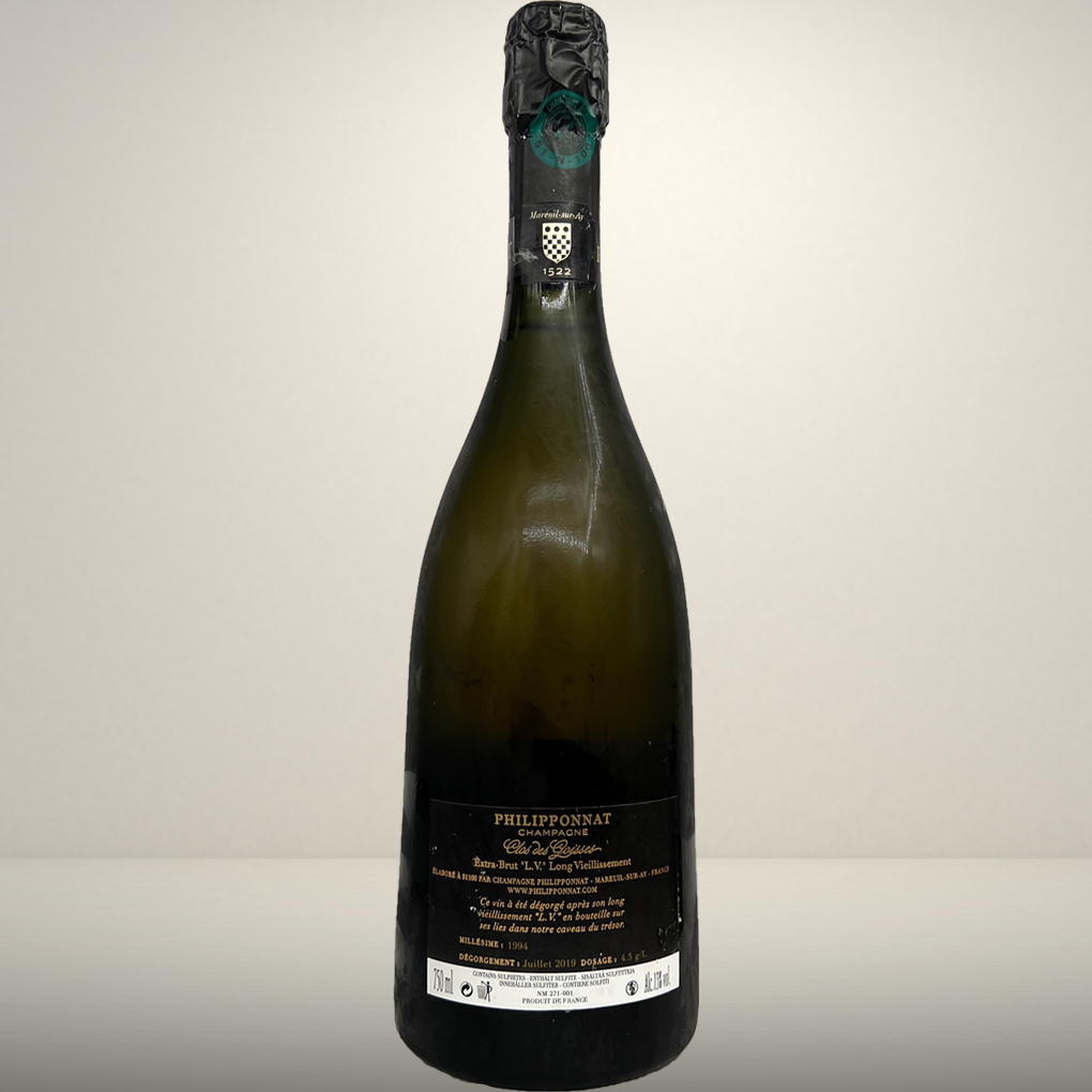 Champagne Philipponnat - Clos des Goisses L.V. - 1994 - Champagne Extra Brut
