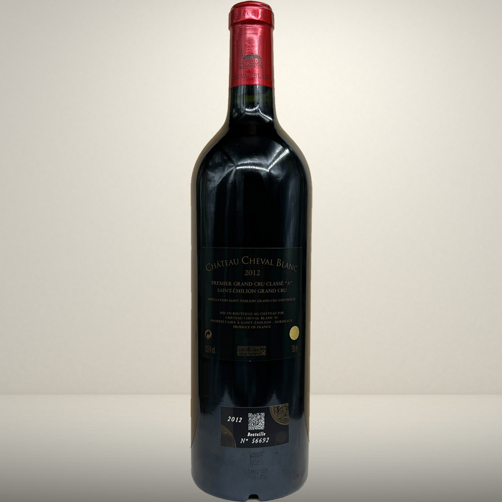 Château Cheval Blanc - 2012 - Vin de Saint-Emilion Grand Cru