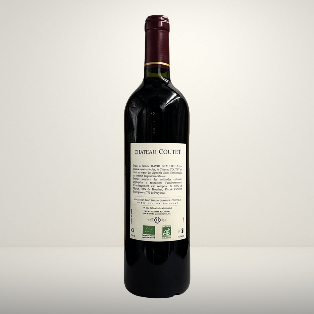 Château Coutet - 2019 - Vin de Saint-Emilion Grand Cru