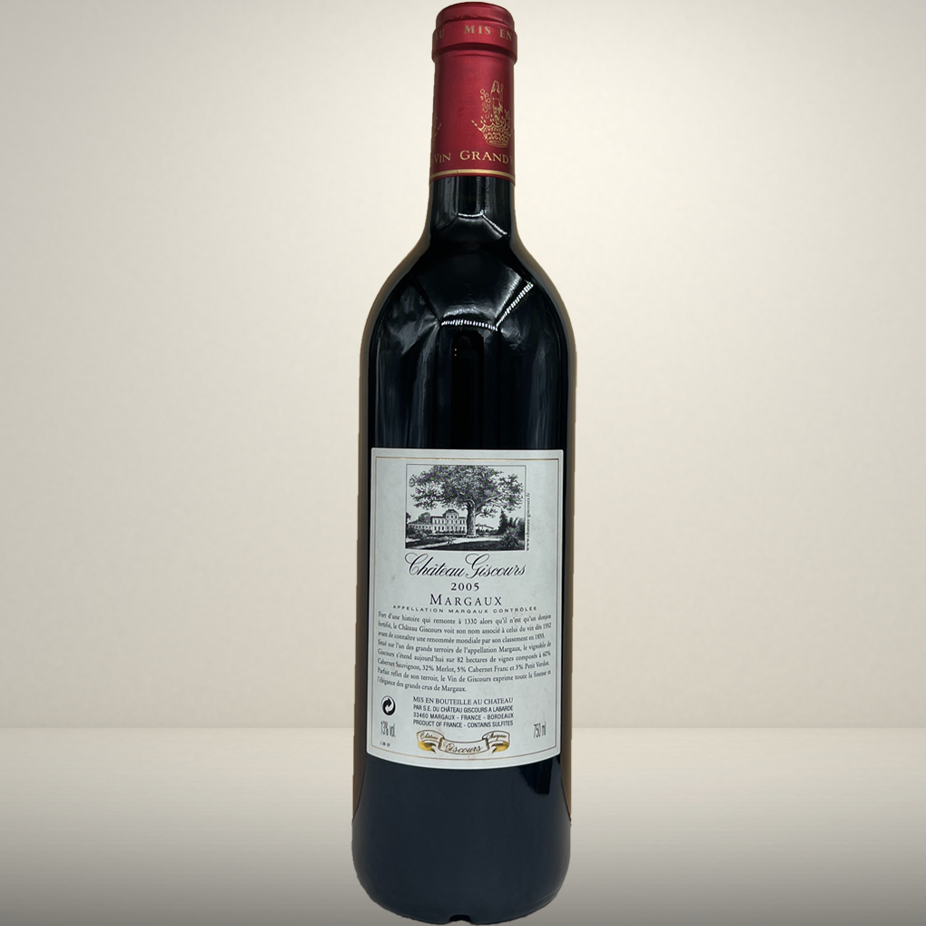 Château Giscours - 2005 - Vin de Margaux