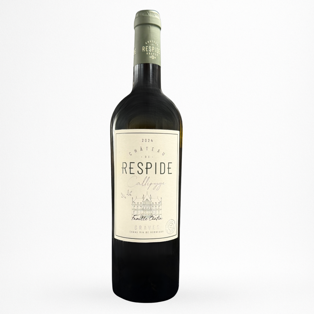 Bouteille de vin Château de Respide Callipyge Blanc 2024 AOC Graves