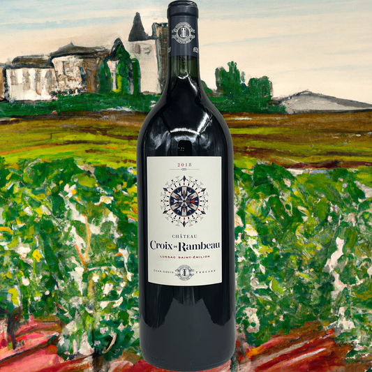Château la Croix de Rambeau - 2018 - Magnum - Vin de Lussac Saint-Emilion