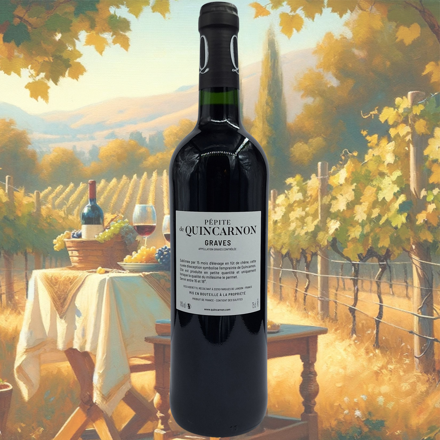 Château de Quincarnon - Pépite - 2022 - Vin de Graves