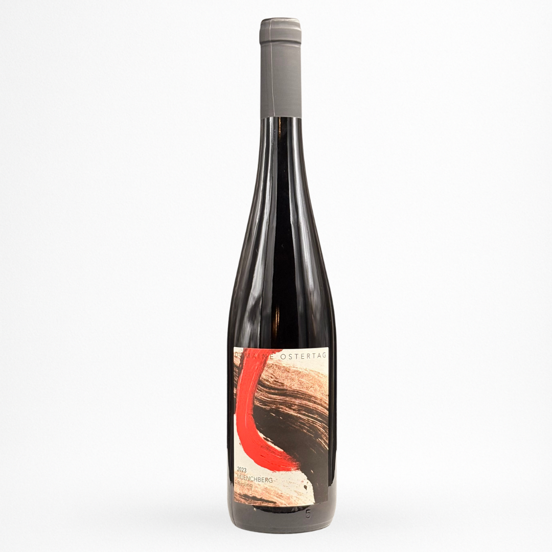 Bouteille de vin Domaine Ostertag Riesling Grand Cru Muenchberg 2023 AOC Alsace