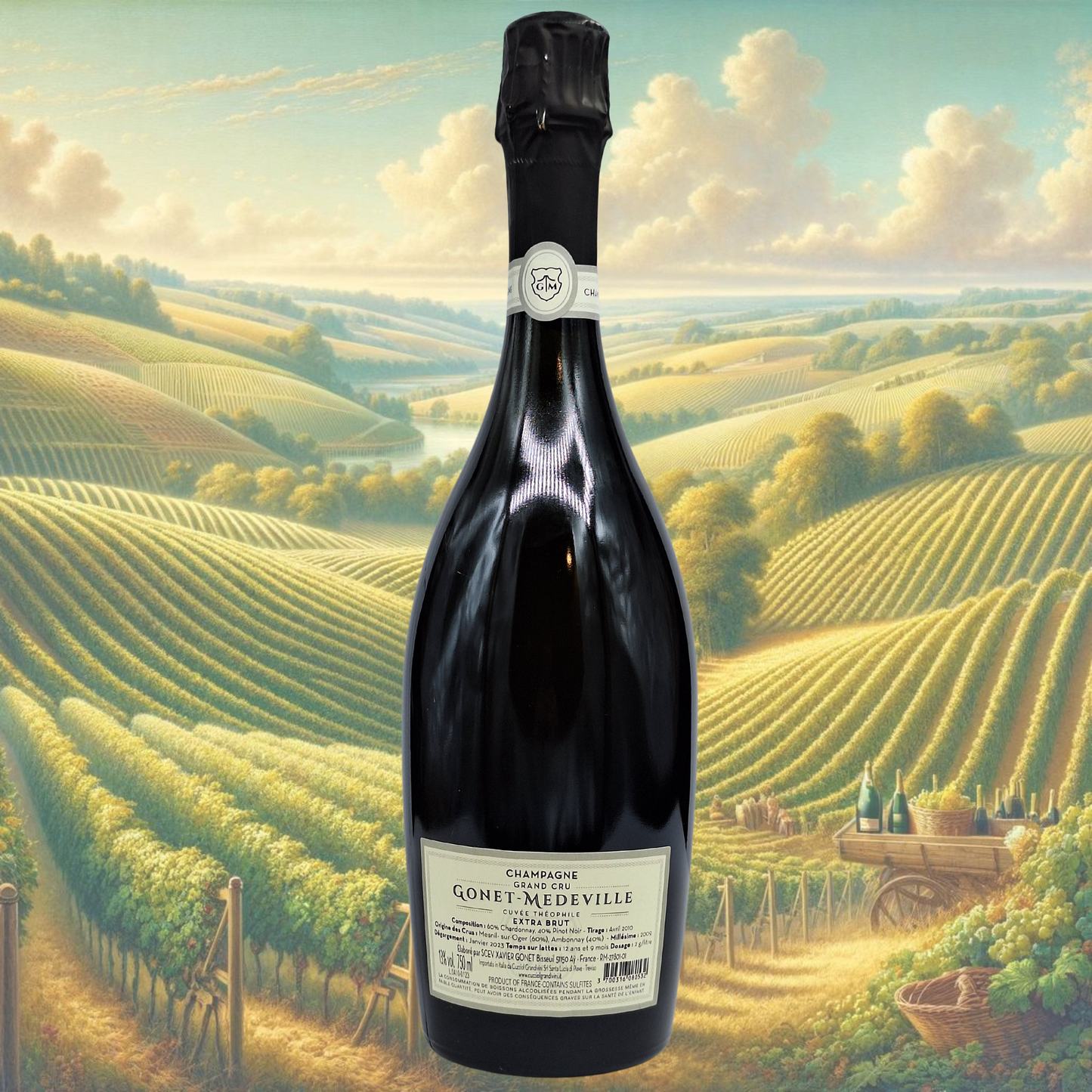 Champagne Gonet Medeville - La Cuvée Théophile Extra Brut - 2009 - Champagne Grand Cru
