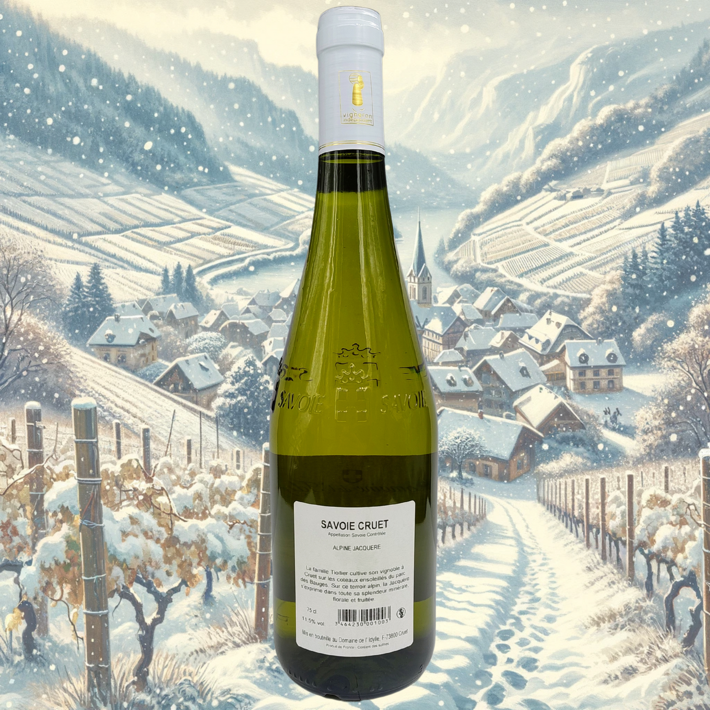 Domaine de l'Idylle - Cruet Alpine Jacquère - 2023 - Vin de Savoie