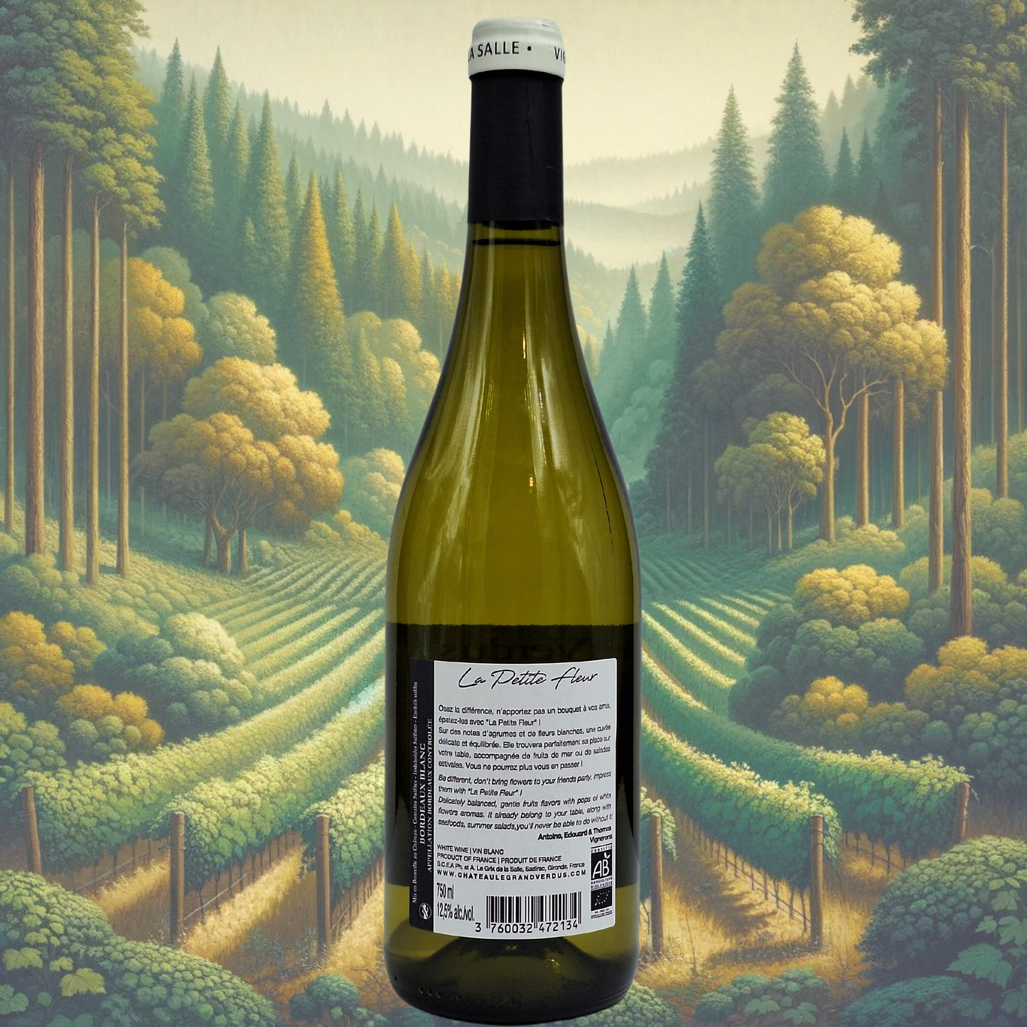 Château le Grand Verdus - La Petite Fleur - 2024 - Vin de Bordeaux Blanc