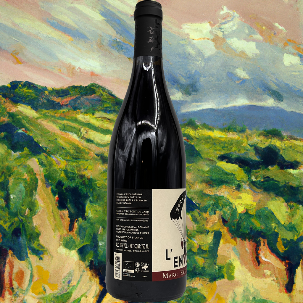 Marc Kreydenweiss - L'envol - 2021 - Vin d'IGP Coteaux du Pont du Gard