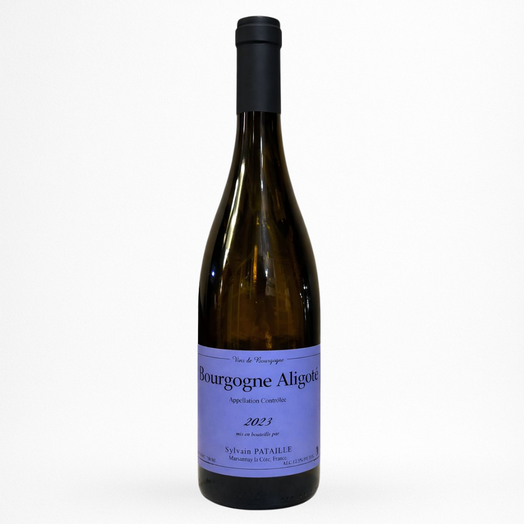 Bouteille de vin blanc Sylvain Pataille Bourgogne Aligoté 2023 – AOC Bourgogne Aligoté (Bourgogne)