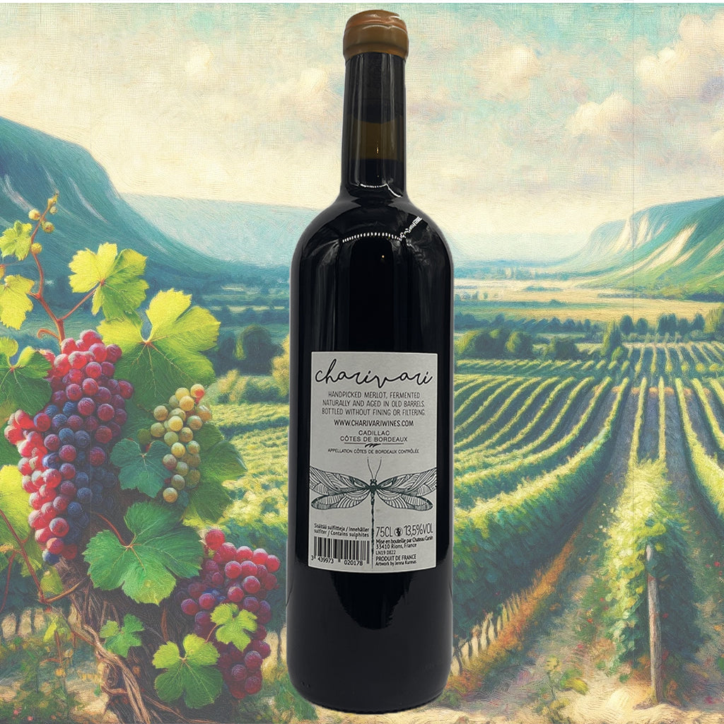 Château Carsin - L'aventure Nocturne - Charivari - 2021 - Vin de Cadillac Côtes de Bordeaux