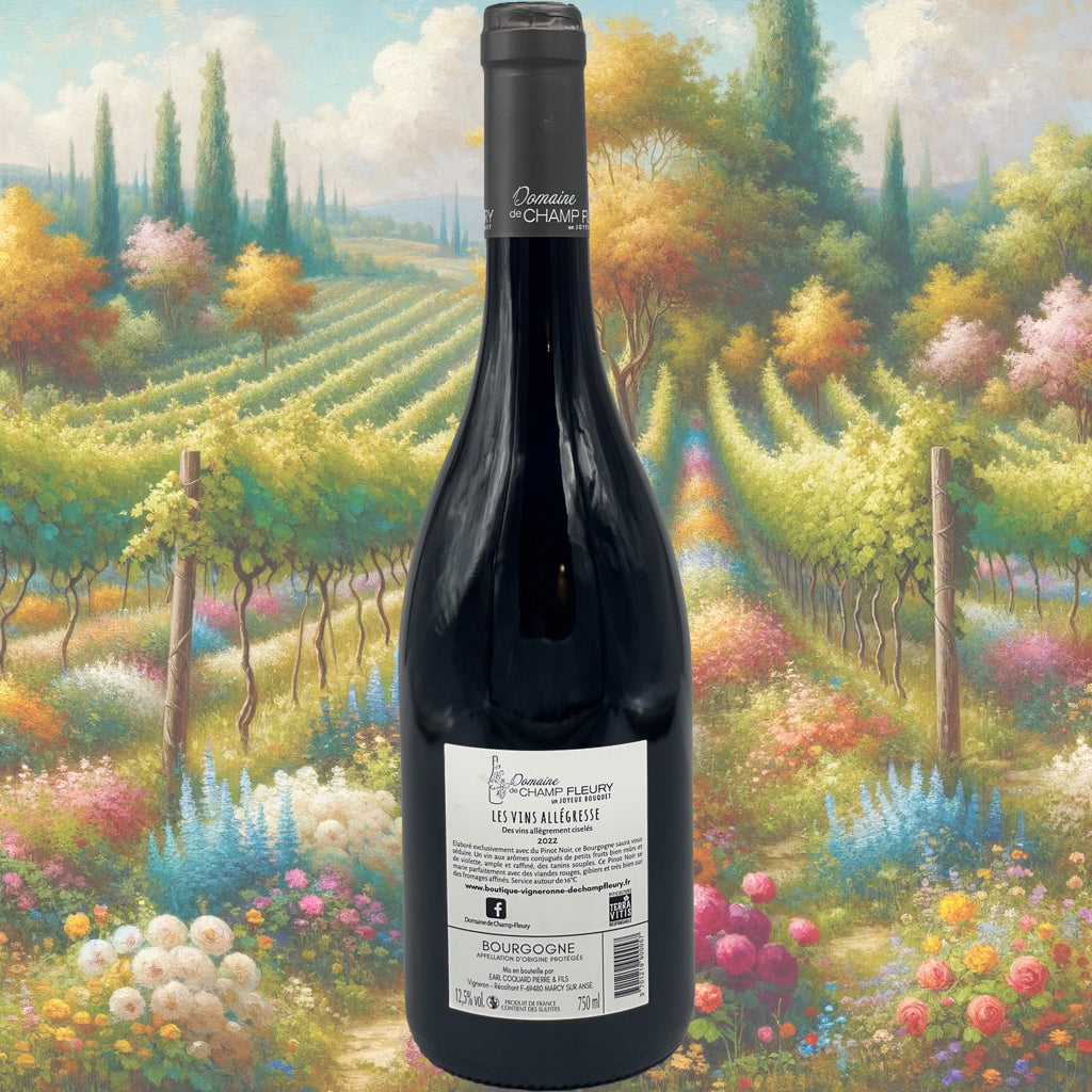 Domaine de Champ-Fleury - Pinot Noir - 2022 - Vin de Bourgogne