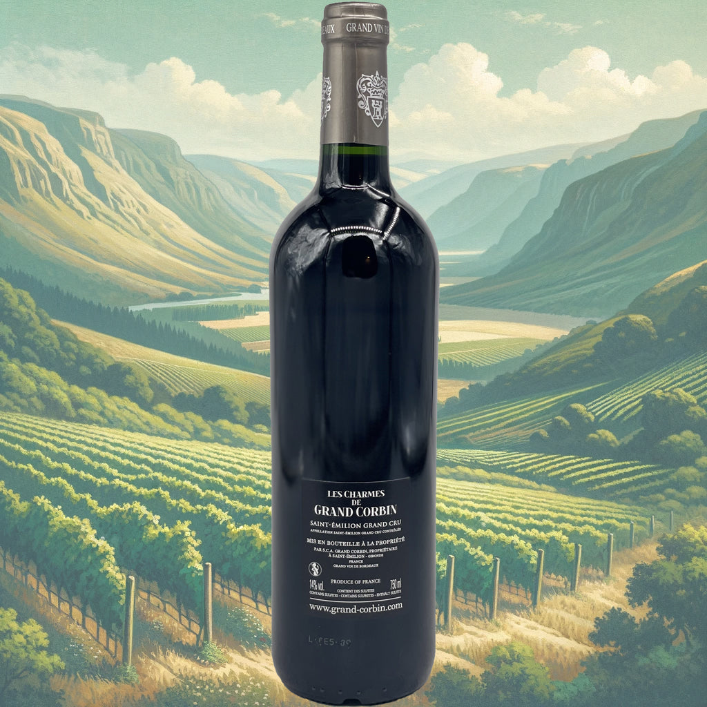 Château Grand Corbin - Les Charmes de Grand Corbin - 2018 - Vin de Saint-Emilion Grand Cru