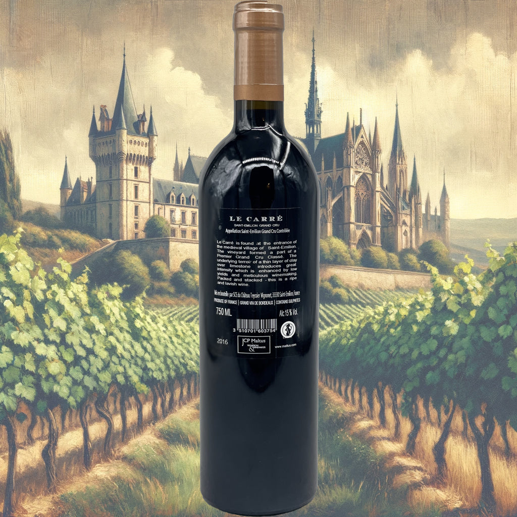 JCP Maltus - Le Carré - 2016 - Vin de Saint-Emilion Grand Cru