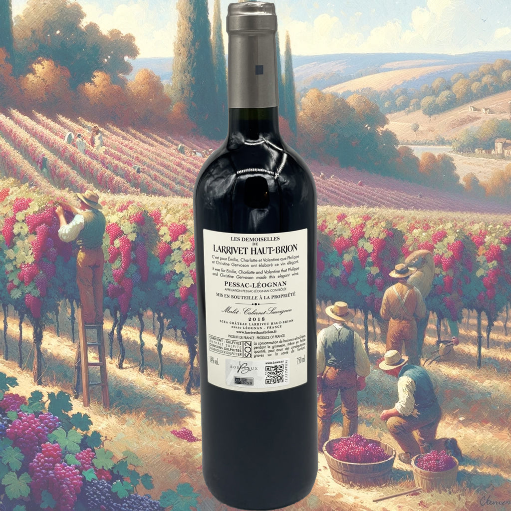 Château Larrivet Haut-Brion - Les Demoiselles de Larrivet Haut-Brion - 2019 - Vin de Pessac-Léognan