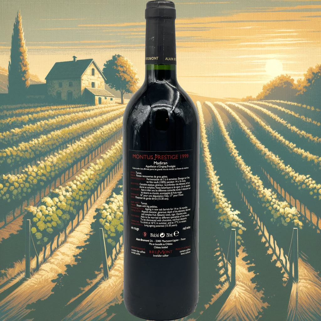 Château Montus - Prestige - 1999 - Vin de Madiran