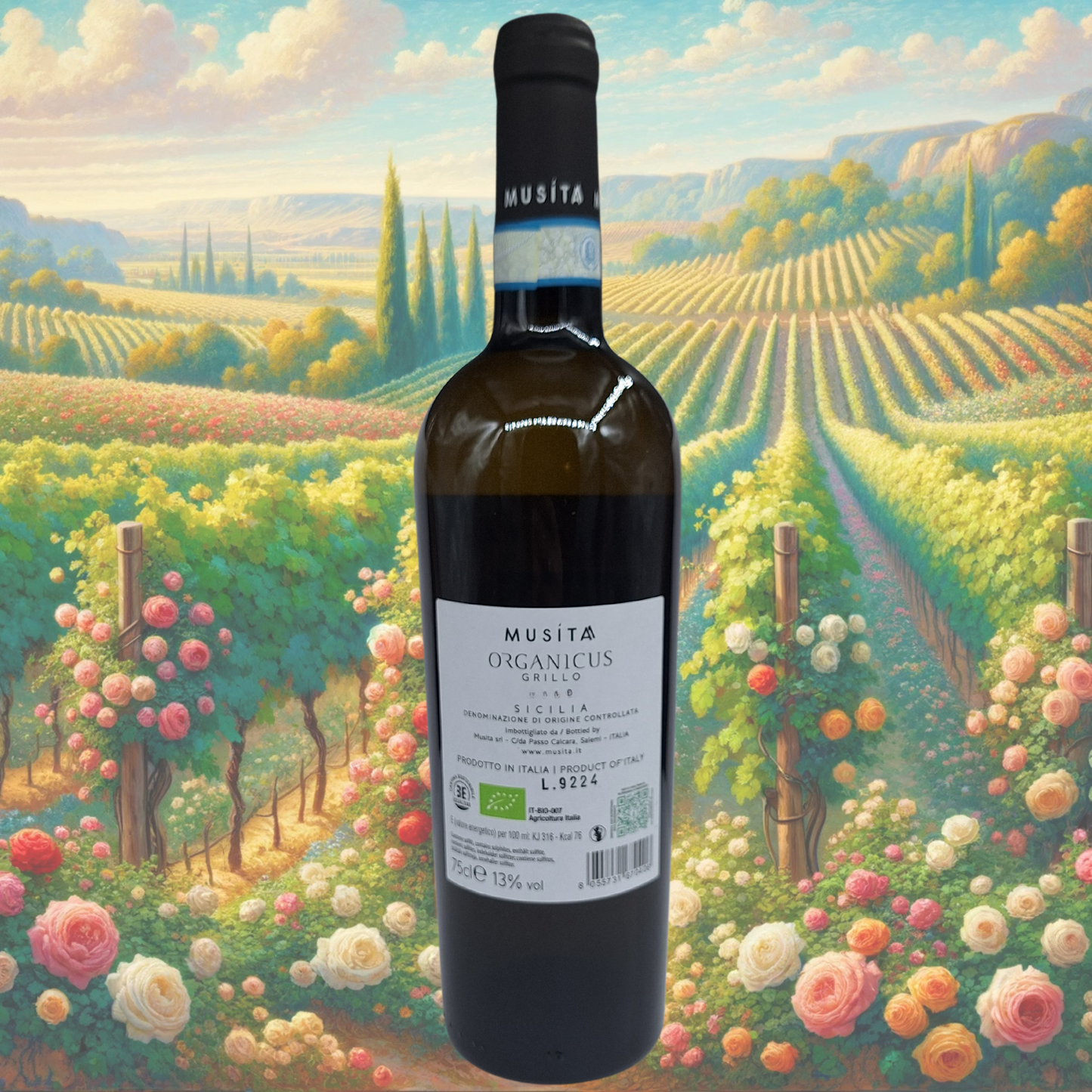 Musita - Organicus Grillo Blanc - 2023 - Sicilia - Vin d'Italie