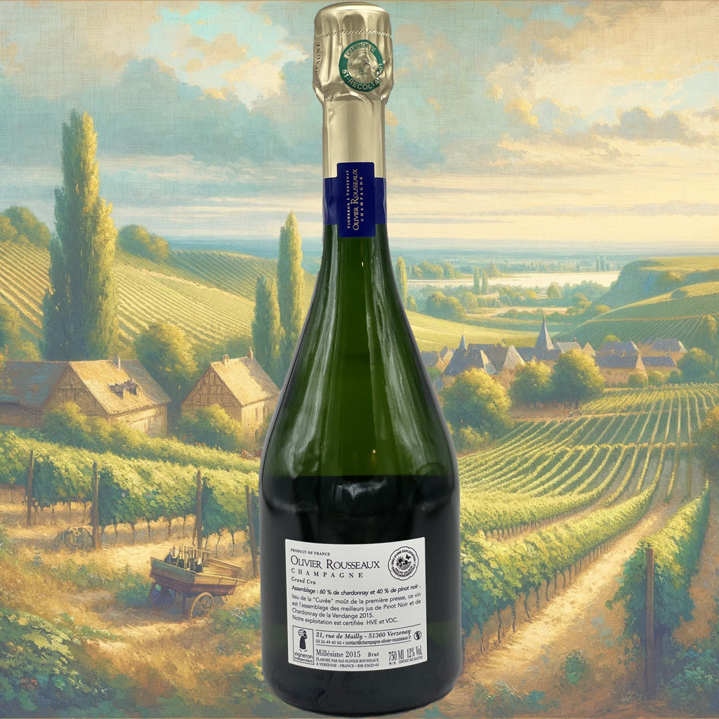Olivier Rousseaux - 2015 - Champagne Grand Cru