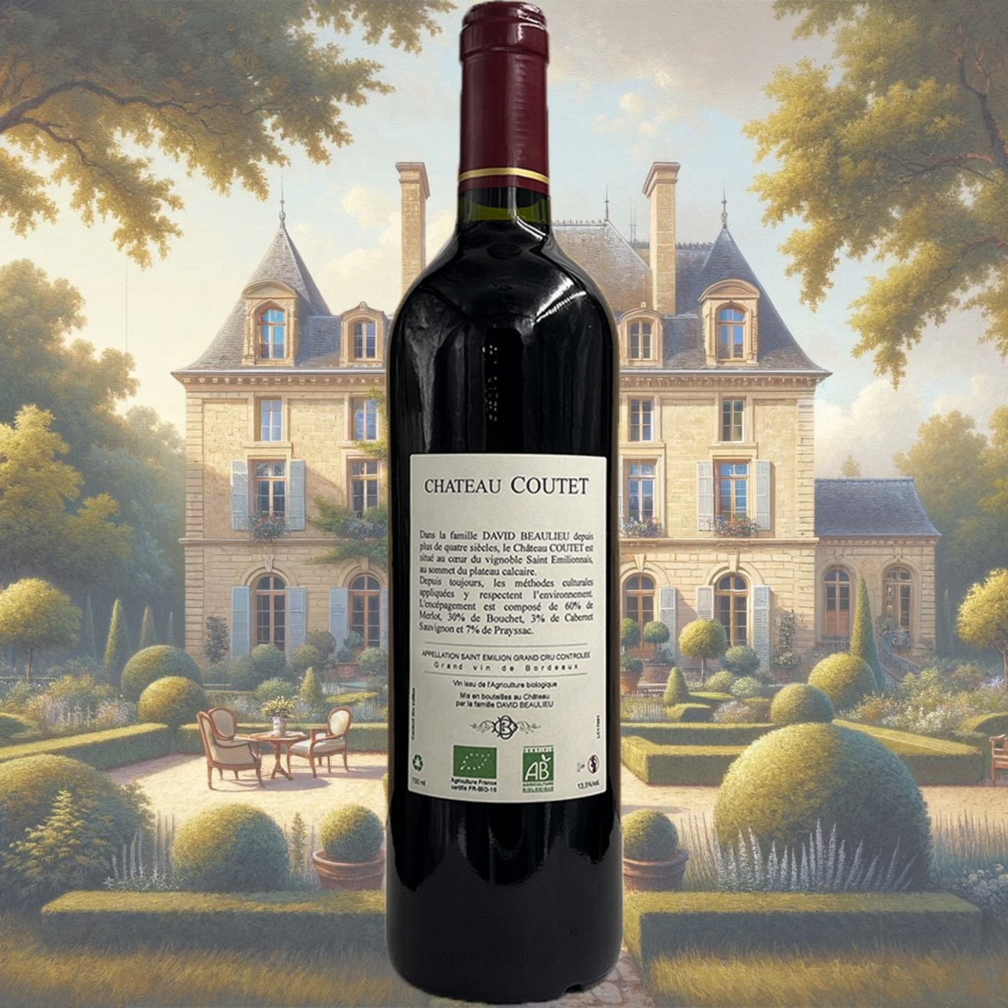 Château Coutet - 2017 - Vin de Saint-Emilion Grand Cru