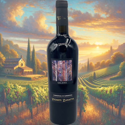 Vigneti Zanatta - Salana - 2022 - Cannonau di Sardegna DOC - Vin d'Italie