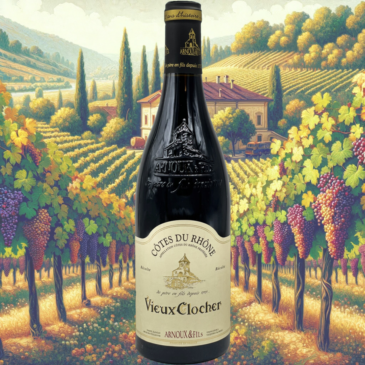 Vieux Clocher - 2023 - Vin de Côtes du Rhône