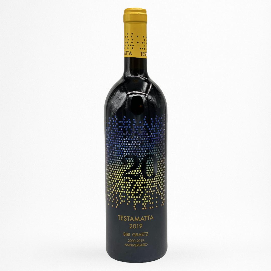 Bibi Graetz – Testamatta 2019 – Toscana IGT – vin rouge italien – bouteille sur fond blanc (packshot)
