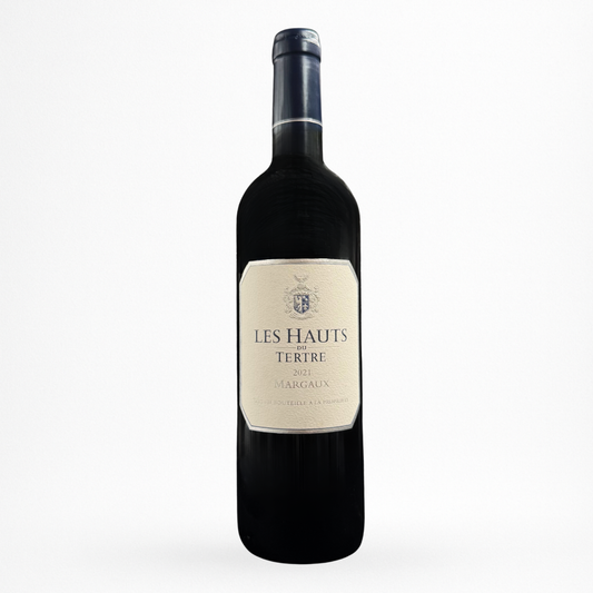 Bouteille de vin Château du Tertre Les Hauts du Tertre 2021 AOC Margaux
