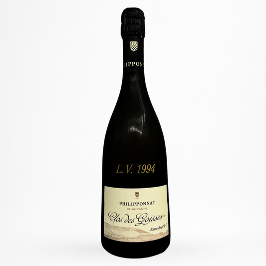 Champagne Philipponnat Clos des Goisses L.V. 1994 – bouteille Extra Brut AOC Champagne (packshot)