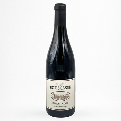 Château Bouscassé Pinot Noir – Vin de France rouge élégant, notes de cerise et framboise, tanins fins — bouteille 75 cl