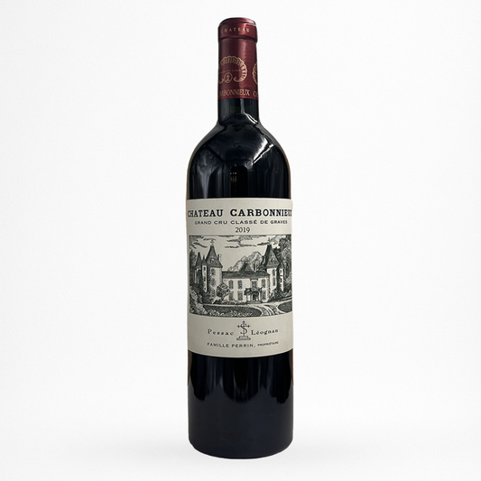 Bouteille de Château Carbonnieux 2019, Pessac-Léognan rouge, Grand Cru Classé de Graves – vin de Bordeaux