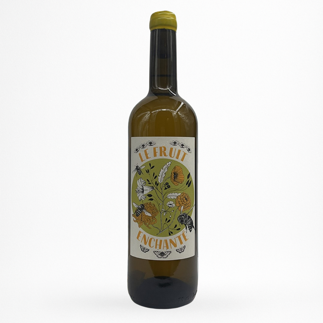 Château Carsin Le Fruit Enchanté Charivari – Bordeaux blanc (75 cl), vin frais et floral, bouteille avec étiquette botanique