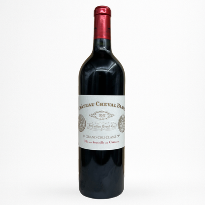 Château Cheval Blanc 2012 – Saint-Émilion 1er Grand Cru Classé A, bouteille packshot sur fond blanc