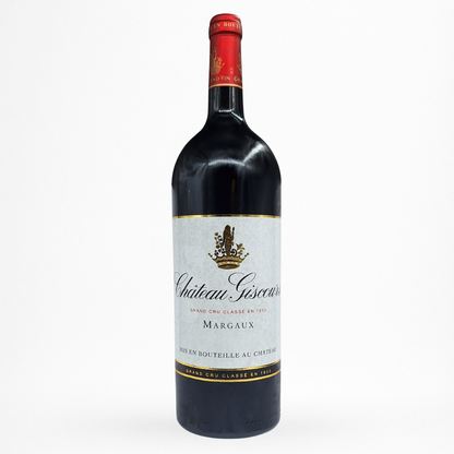 Château Giscours Magnum 2005 – Margaux (Grand Cru Classé 1855), grand format 1,5 L, vin rouge de Bordeaux, bouteille packshot sur fond blanc