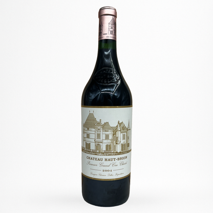 Château Haut-Brion 2004 – Pessac-Léognan, Premier Grand Cru Classé de Bordeaux, vin rouge, bouteille packshot sur fond blanc