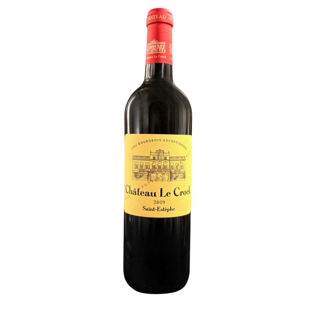 Bouteille de vin Château Le Crock 2019 AOC Saint-Estèphe