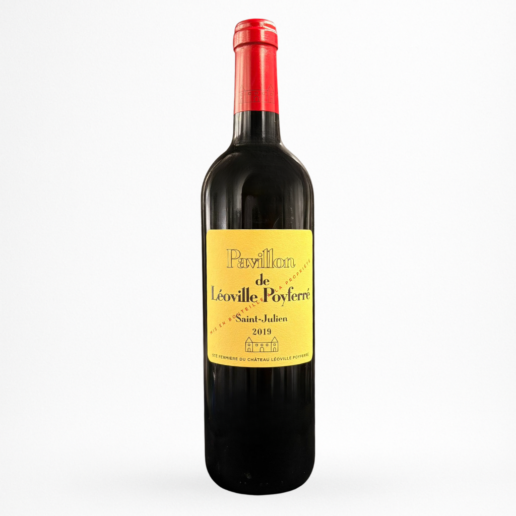 Bouteille de vin Château Léoville Poyferré Pavillon 2019 AOC Saint-Julien