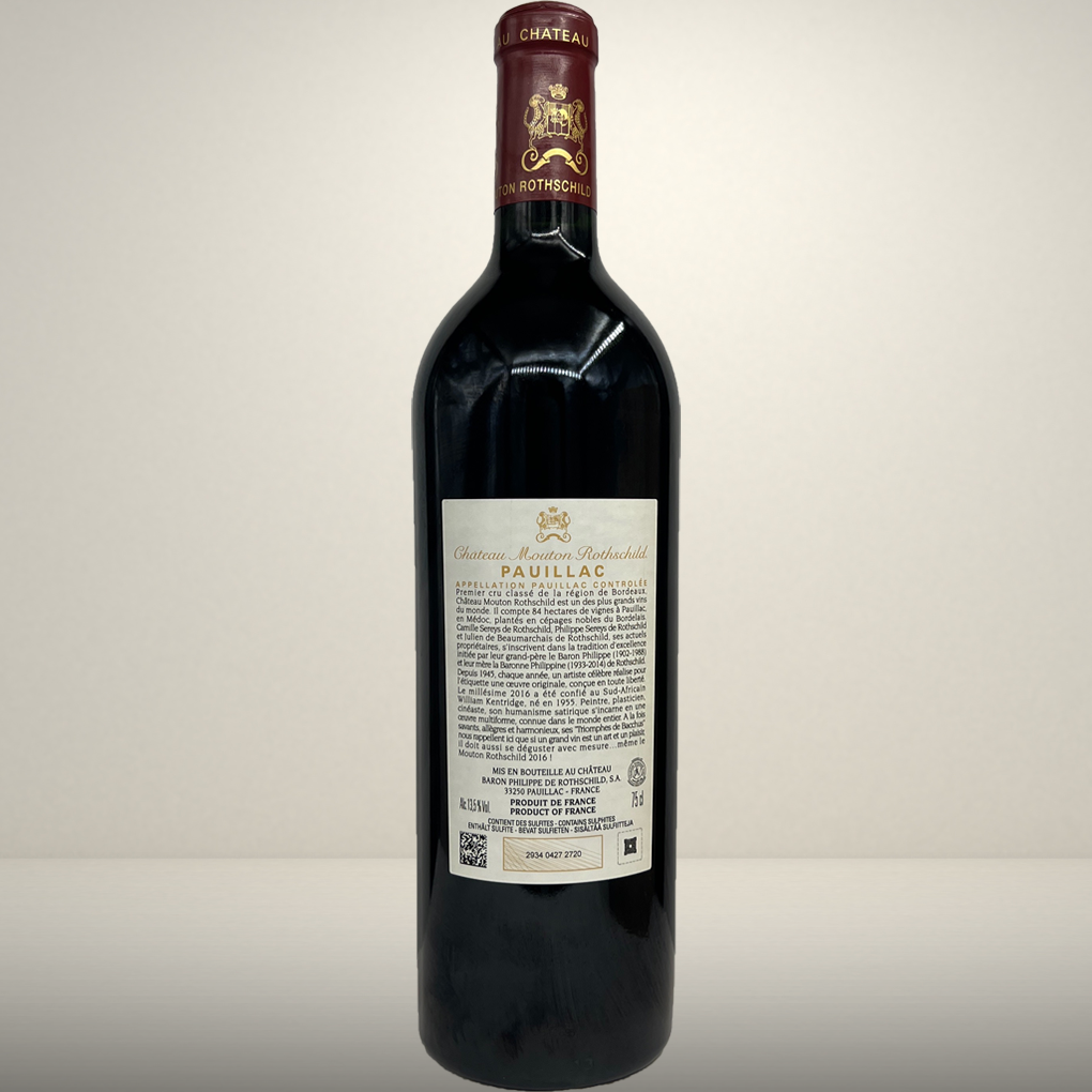 Château Mouton Rothschild - 2016 - Premier Grand Cru classé - Vin de Pauillac