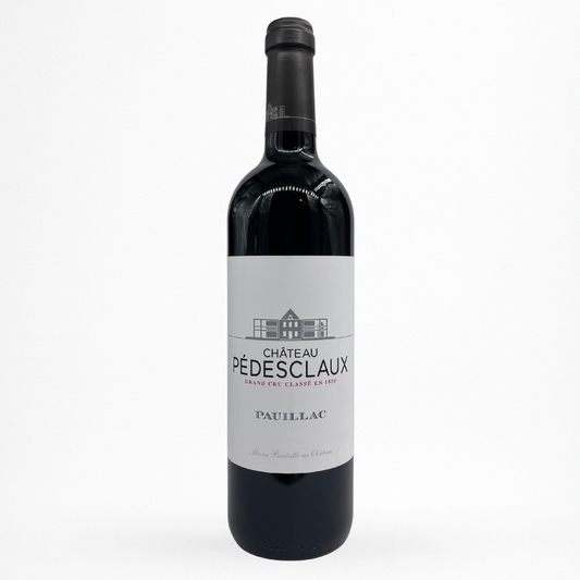 Bouteille de vin rouge Château Pédesclaux 2019 – Pauillac – Grand Cru Classé 1855 (Bordeaux)