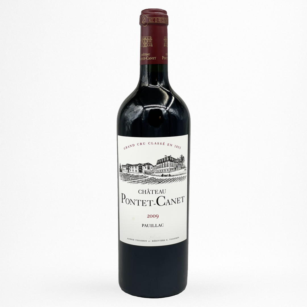 Bouteille de vin rouge Château Pontet-Canet 2009 – AOC Pauillac (Bordeaux) – Grand Cru Classé 1855