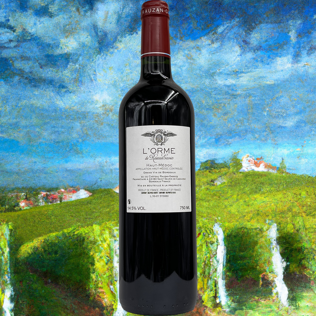 Château Rauzan-Gassies - Orme de Rauzan-Gassies - 2016 - Vin du Haut-Médoc