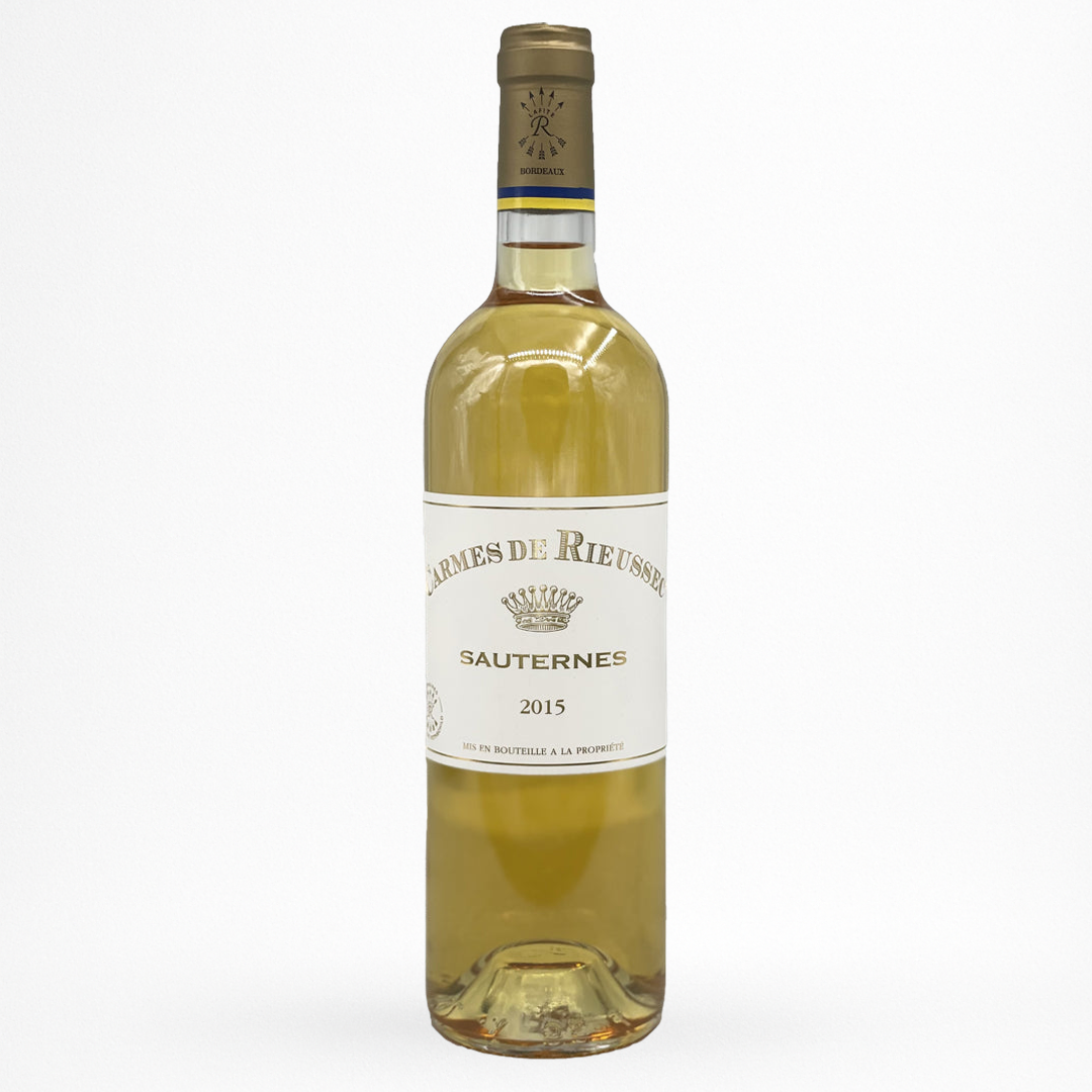 Bouteille de vin Château Rieussec - Carmes de Rieussec - 2015 - Vin de Sauternes