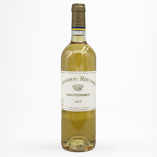 Bouteille de vin Château Rieussec - Carmes de Rieussec - 2015 - Vin de Sauternes