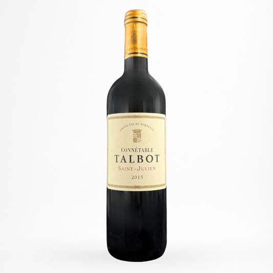 Bouteille de vin Château Talbot Connétable Talbot 2015 Saint-Julien