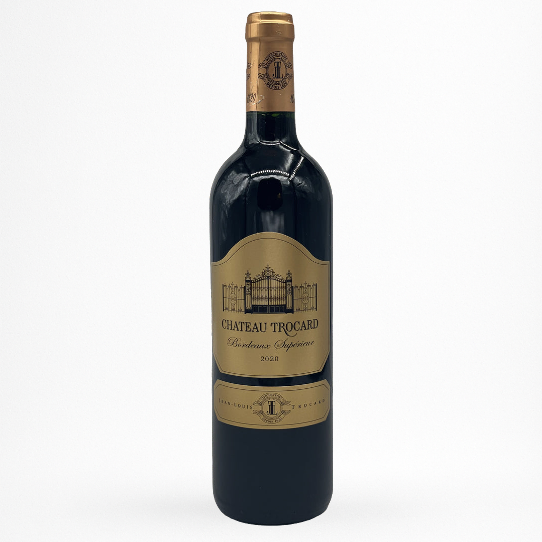 Bouteille de vin Château Trocard - 2020 - Vin de Bordeaux Supérieur