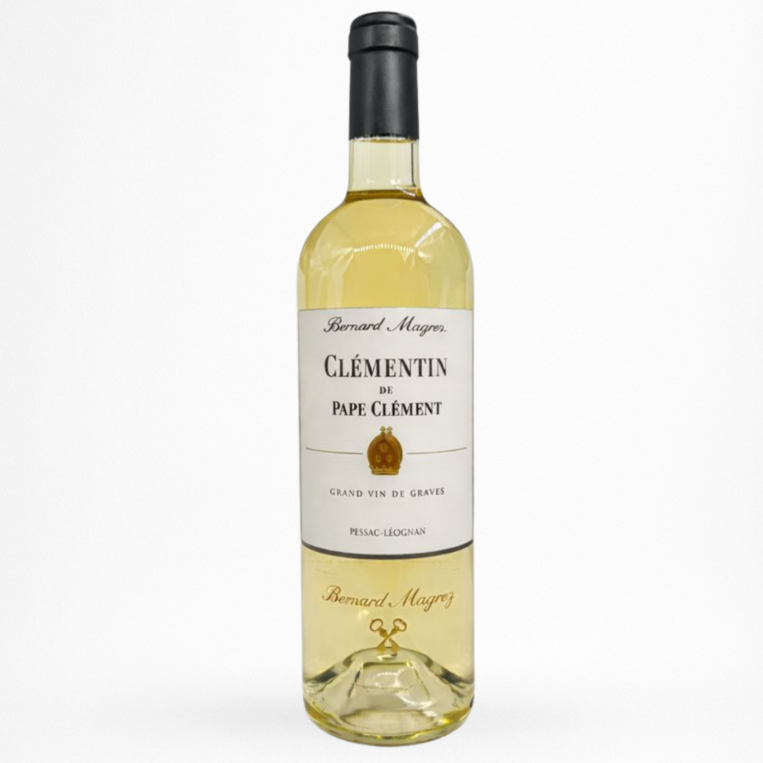 Bouteille de vin blanc Clémentin de Pape Clément 2020 – Bordeaux blanc – AOC Pessac-Léognan – Bernard Magrez