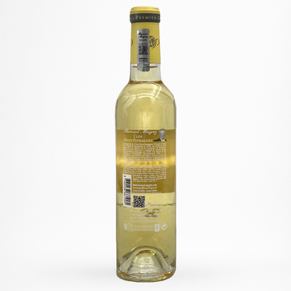 Contre etiquette bouteille de vin Clos Haut-Peyraguey - 2017 - Vin de Sauternes - 37,5cl