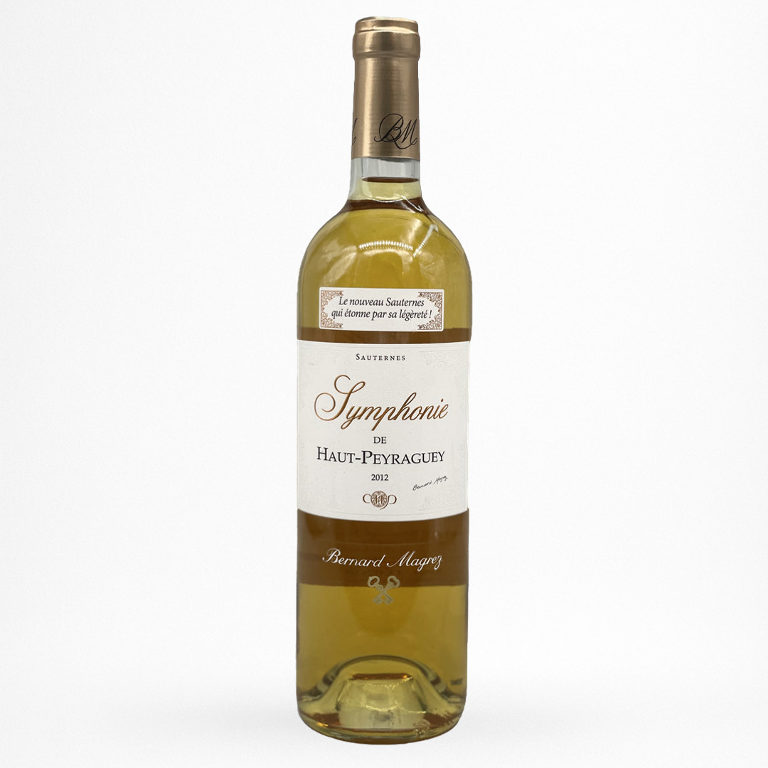 Bouteille de vin Clos Haut-Peyraguey - Symphonie de Haut-Peyraguey - 2012 - Vin de Sauternes