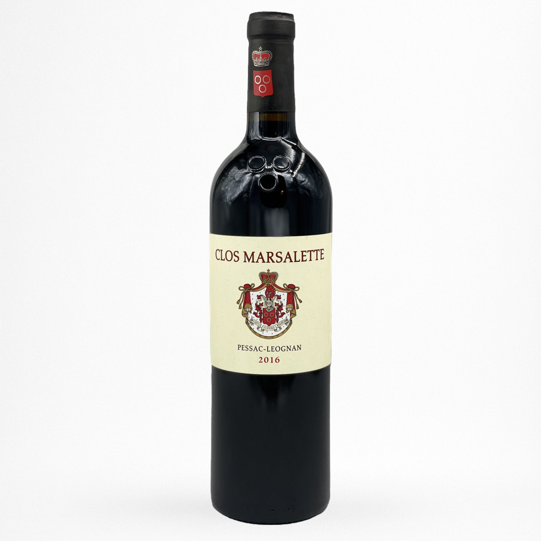 Bouteille de vin Clos Marsalette - 2020 - Vin de Pessac-Léognan