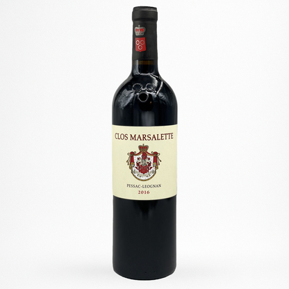 Bouteille de vin Clos Marsalette - 2020 - Vin de Pessac-Léognan