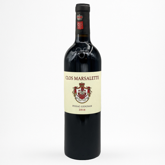 Bouteille de vin Clos Marsalette - 2020 - Vin de Pessac-Léognan