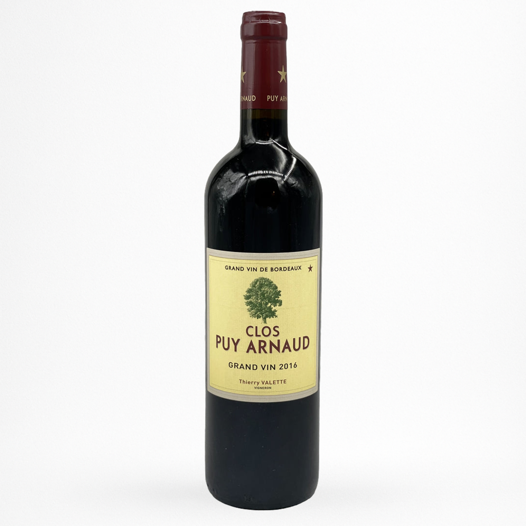 Bouteille de vin Clos Puy Arnaud - Grand Vin - 2016 - Vin de Castillon Côtes de Bordeaux